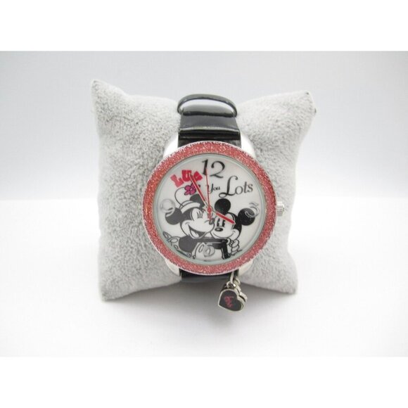 Women Mickey Mouse Minnie Quartz WR Analog 40mm Round Watch (H672) "New Battery" - Picture 4 of 9